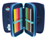 Herlitz Tricase 31tlg Dip Dye Blue Turquoise