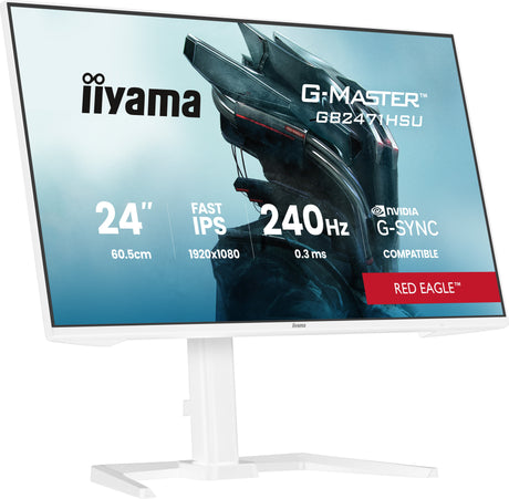 EAN 4948570126361 - iiyama G-MASTER GB2471HSU-W1 pantalla para PC 60,5 cm (23.8") 1920 x 1080 Pixeles Full HD LED Blanco imagen 9