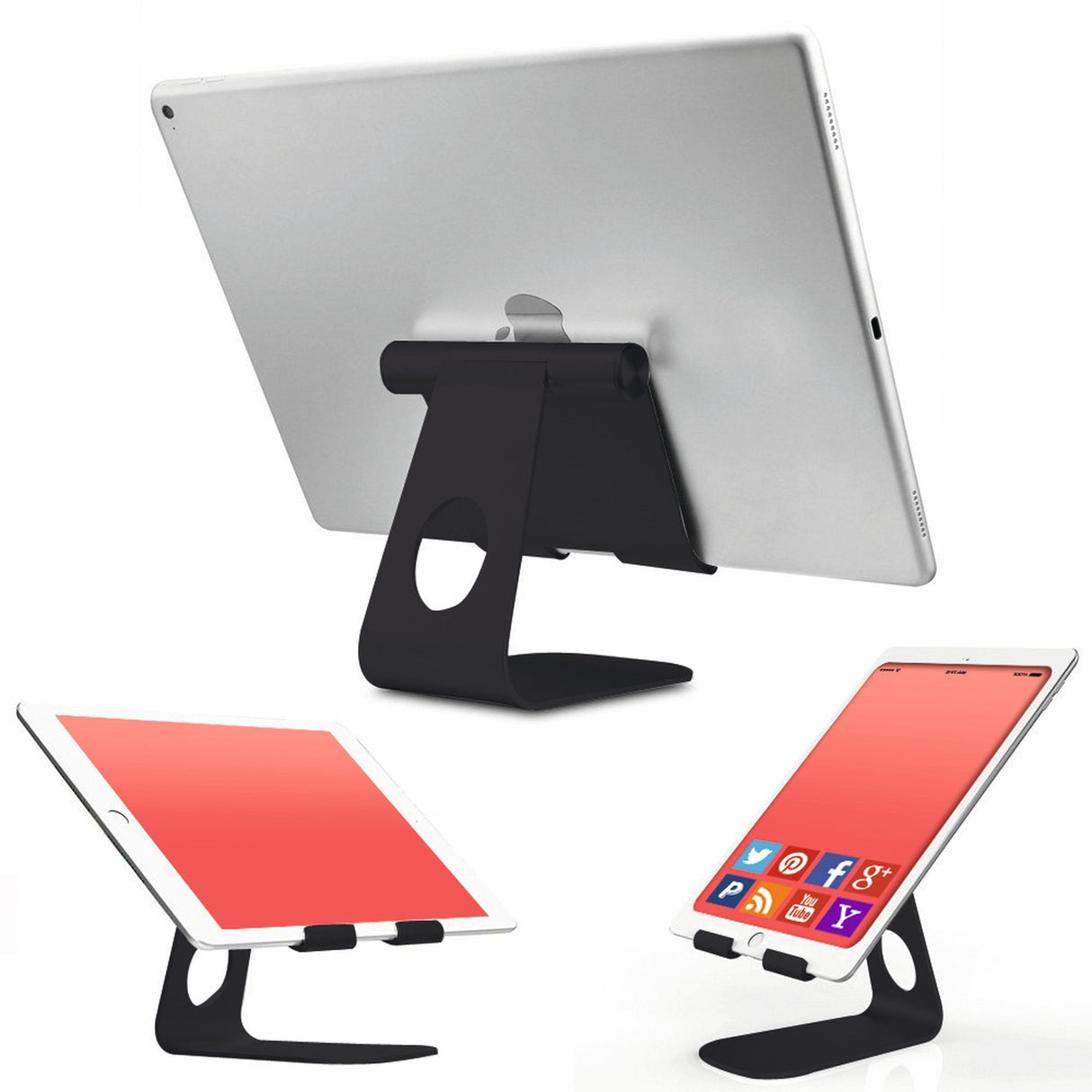 Terratec Itab M Teléfono Móvil/Smartphone, Tablet/Umpc Negro, Plata Soporte Pasivo