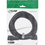 Inline Cable De Alimentación C19 A C20 3 Pines Iec Macho A Hembra Negro 10m