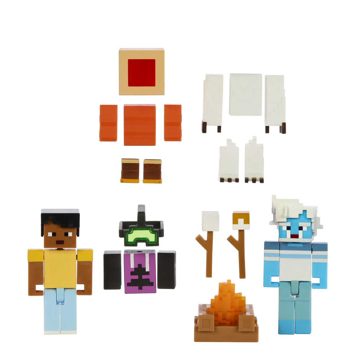 Figura Mattel Minecraft Creator Series Susto Del Yeti