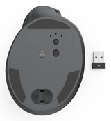 Mouse Hama Wireless Ewm-500r Ergonomic 2.4 Ghz Nano-Usb 7 Botones 1800 Dpi Negro