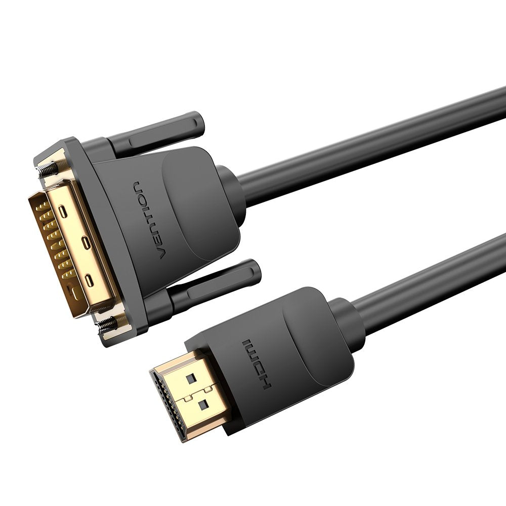 Cable Conversor Vention Abfbi Dvi Macho Hdmi Macho 3m Negro