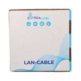 Extralink Ex.96655 Cat6a U Utp Indoor Network Cable 100m