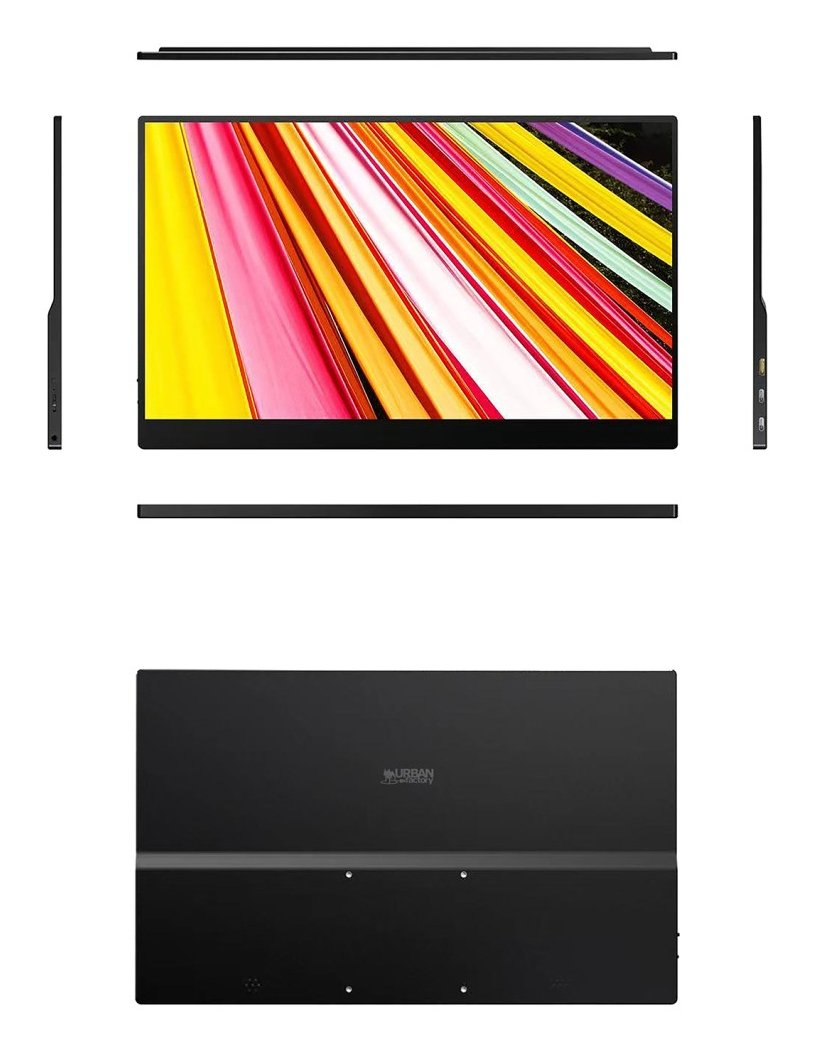 Duplee: Usb-C External Monitor 15.6   10