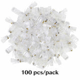 Equip Steckersatz Cat6 Rj45 Utp Sin Apantallar 100uds Transpare