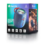 Altavoz Con Bluetooth Ngs Roller Nitro 1 10w 2.0 Azul