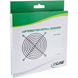 Proteccion Ventilador Inline Fan Grill Metal 120x120mm Negro