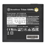 EAN 4710679818672 - Silverstone Triton 1000Rz unidad de fuente de alimentación 1000 W 24-pin ATX ATX Negro imagen 7
