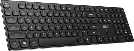EAN 4711377367042 - MSI FORGE K210 WIRELESS COMBO teclado Ratón incluido Hogar / Oficina USB QWERTY Inglés de EE. UU. Negro imagen 8