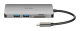EAN 0790069450464 - D-Link DUB-M610 base para portátil y replicador de puertos Alámbrico USB 3.2 Gen 1 (3.1 Gen 1) Type-C Alu imagen 2