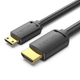 Cable Hdmi 4k Vention Aghbg Hdmi Macho Mini Hdmi Macho 1.5m Negro