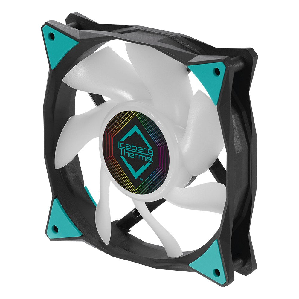 Ventilador Iceberg Thermal Icegale Argb - 120 Mm Argb Negro