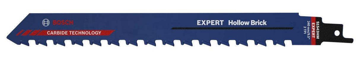 Bosch Hoja De Sierra De Sable Expert 'Hollow Brick' S 1543 Hm, 3 Piezas 2608900415