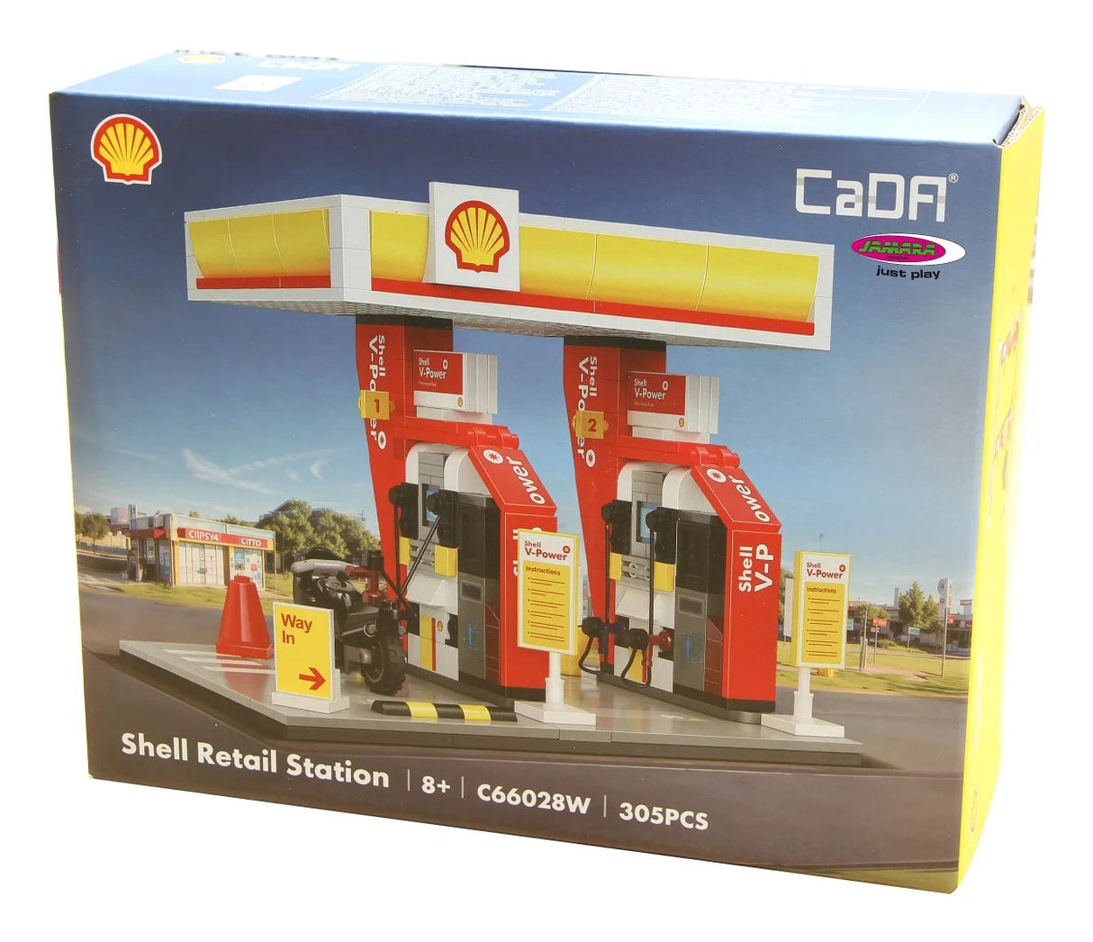 Jamara Cada Shell Tankmelle Bricks 8+