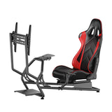 Racing Simulator Cockpit With Monitor Mount