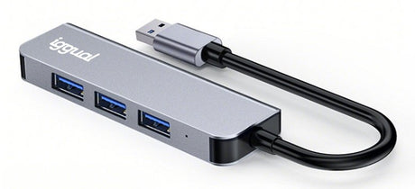 EAN 8435364319246 - iggual IGG319246 hub de interfaz USB 3.2 Gen 1 (3.1 Gen 1) Type-C 5000 Mbit/s Plata imagen 9