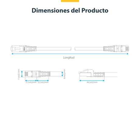 EAN 65030898676 - StarTech.com NLWH-10M-CAT8-PATCH cable de red S/FTP (S-STP) imagen 9