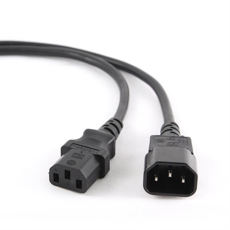 EAN 8716309037877 - Gembird PC-189-075-5M cable de transmisión Negro IEC C13 IEC C14 imagen 2
