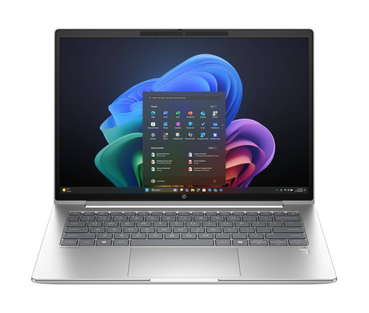 EAN 0199764324726 - HP ProBook 4 G1q Notebook Next Gen AI Wolf Pro Security Edition Copilot+ PC Snapdragon X1-26-100 Portátil imagen 1
