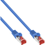 Cable De Red Inline S/Ftp Pimf Cat.6 250mhz Pvc Cca Azul 7.5m