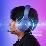 Auriculares Gaming  Hp Hyperx Cloud Jet Inalámbricos (Azul Claro)