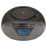 Radio Cd Portátil Aiwa Bbtu 400bk 6w Rms Usb Bluetooth
