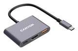 Canyon Usb-3-In1 Hub Usb-C > Hdmi 1xusb-A Pd 100w Retail