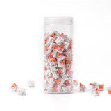 Keychron Silent K Pro Rojo Switch-Set (Rojo/Transparente, 110 Stück) G6