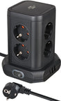 EAN 4007123691777 - Brennenstuhl 1153560010 base múltiple 2 m 8 salidas AC Interior Negro imagen 1