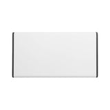 Brabantia Klappbrotkasten Front Eckig, Weiss