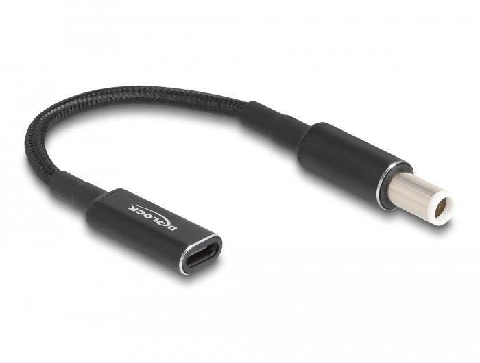 Delock 60037 Cable De Carga Portátil Usb Type-C Hembra A Dell 7,4 X 5,0 Mm Macho 15 Cm