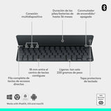 EAN 5099206126039 - Logitech 920-013010 teclado Universal Bluetooth Español Grafito imagen 6