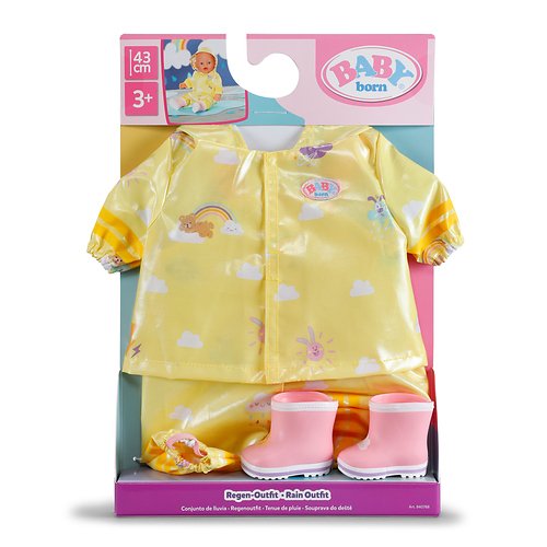 Zapf Creation Baby Born® Traje De Lluvia 43cm, Accesorios Para Muñecas 840788