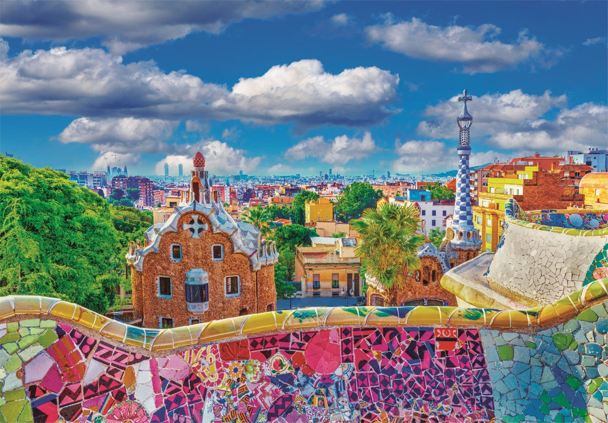 Puzzle Park Guell Barcelona High Quality 1000pzs