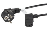 Lanberg Cable De Alimentacion Cee 7 7->Iec 320 C13 3m Angled Right Vde