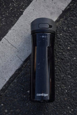 Botella Contigo Jackson 2.0 Bicicleta, Uso Diario, Fitness, Senderismo, Deportes 720 Ml Tritan Negro
