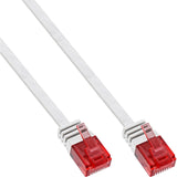 Inline Flat Ultraslim Cable De Red U/Utp Cat.6 Gigabit Ready Blanco 15m