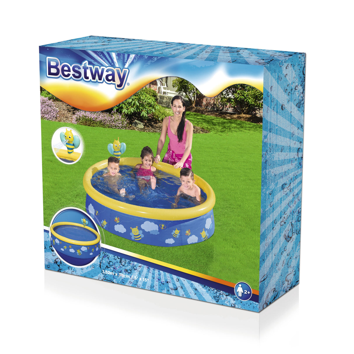 Bestway 57326 Piscina Decorada152x38 Cm