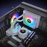 EAN 4713227539227 - Thermaltake TH120 V2 ARGB Procesador Kit de refrigeración líquida 12 cm Blanco 1 pieza(s) imagen 7