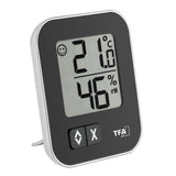 Termohigrómetro Digital Tfa Moxx, Termómetro Negro 30.5026.01