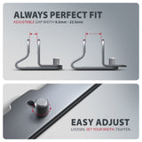 EAN 8595247909268 - Axagon STND-VG Vertikaler Laptop-Ständer, einstellbare Breite, Aluminium Soporte para ordenador portátil  imagen 4