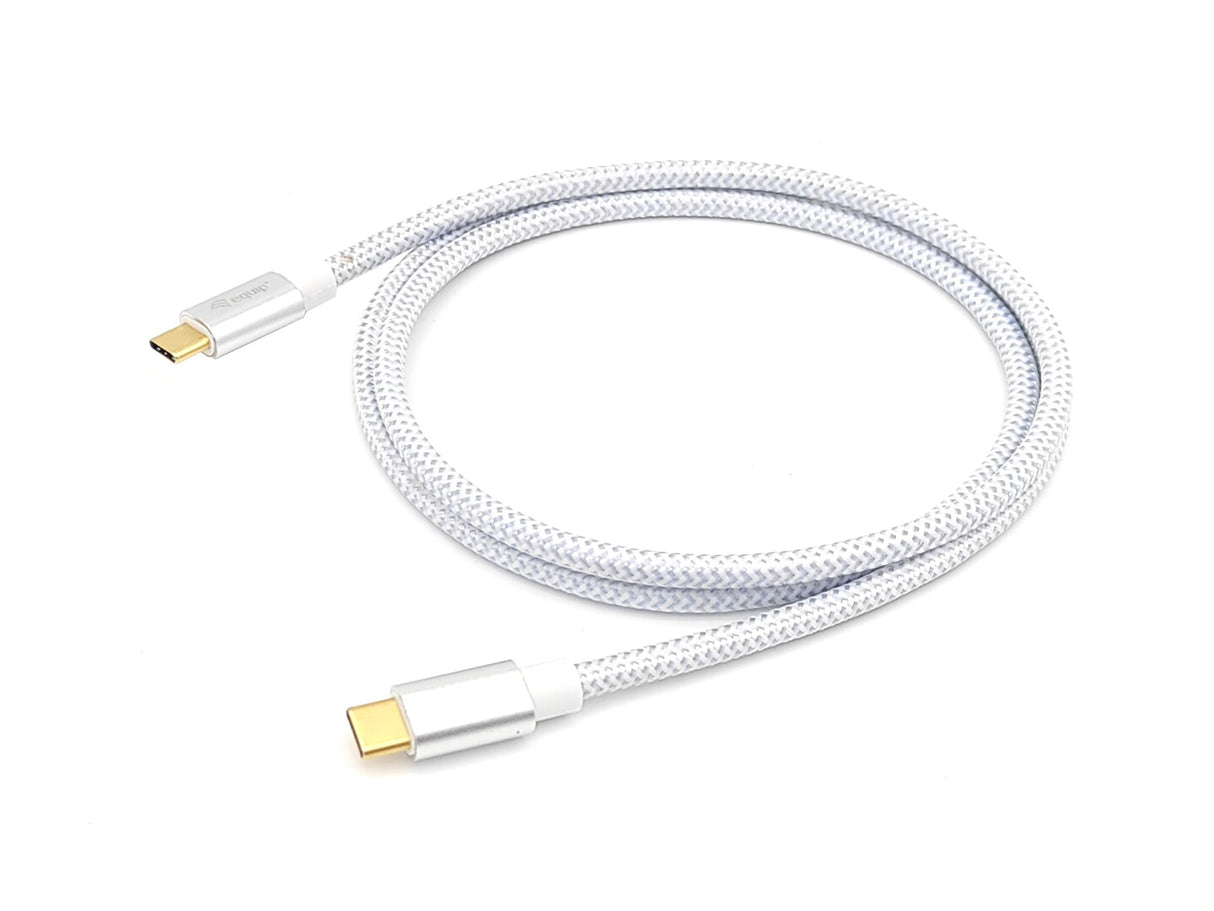 EAN 4015867226766 - Equip 128355 cable USB USB 3.2 Gen 2 (3.1 Gen 2) USB C Plata, Blanco imagen 2