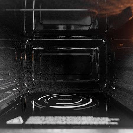 Microondas Cecotec Sin Plato Grandheat 2500 Flatbed Touch Tactil Black