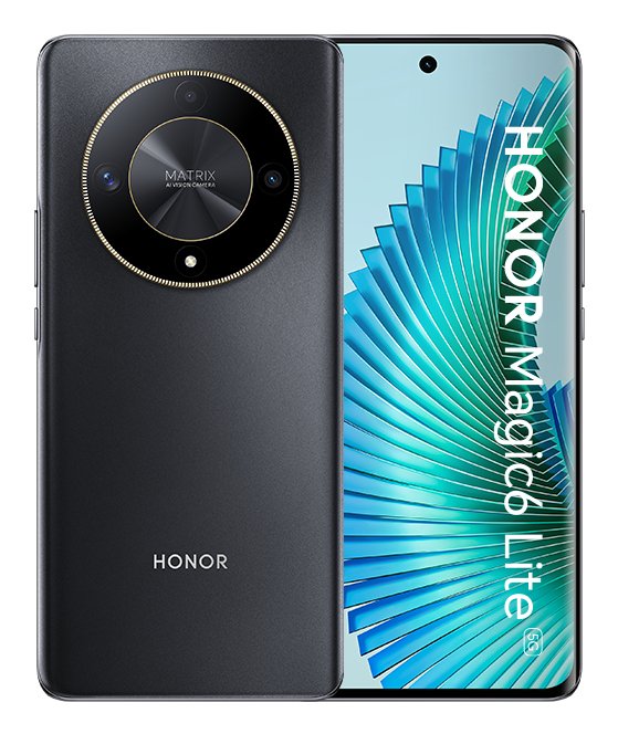 Honor Magic6 Lite 5g  (6.78") Sim Doble Android 13 Usb Tipo C 8 Gb 256 Gb 5300 Mah Negro