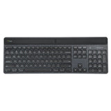Targus Ecosmart Teclado Captación De Energía Sostenible Antimicrobiano Luz Trasera Inalámbrico Bluetooth 5.0 Qwerty Nórdico Interruptor: Tecla De Tijera Negro Recycled Packaging
