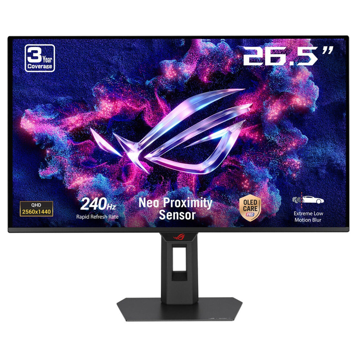 EAN 4711636157612 - ASUS ROG Strix OLED XG27AQDMES pantalla para PC 67,3 cm (26.5") 2560 x 1440 Pixeles Quad HD QD-OLED Negro imagen 1