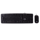 Combo Teclado + Raton Flat Nilox Usb Español Negro