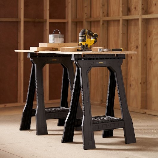 Junior Folding Sawhorse [Twin Pack]