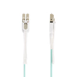 Startech.Com Cable De Fibra Óptica Multimodo Lc A Lc [Upc] Om4 De 10m - Con Pestillos - 50/125?M - Redes De 100g - Resistente A Los Dobleces - Low Insertion Loss - Lszh